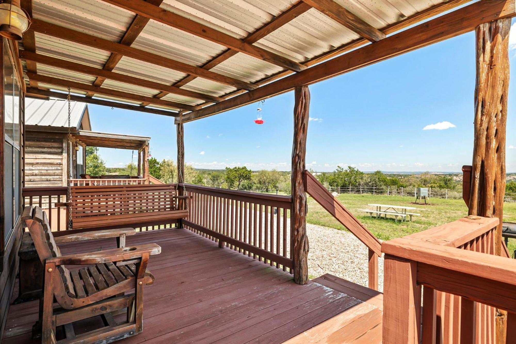 Enchanted Rockview Cabins Crabapple Exterior foto